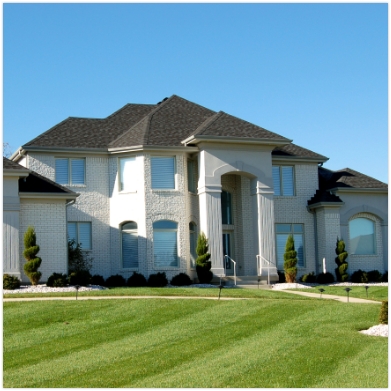 Exterior of brick home in Fort Worth by Platinum Painting