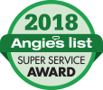 Angie's list super service award logo