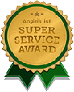 Super Service Award logo